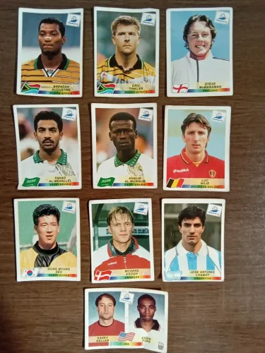 Figurinhas  Editora Panini Copa do Mundo 1998. - França 