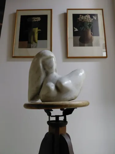 Obra de Arte- Escultura - 1960 - Mármore - Design 