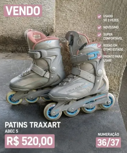 Patins traxart 36/37