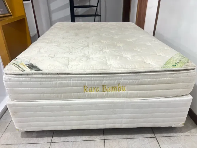 Cama box casal Herval (entrego)