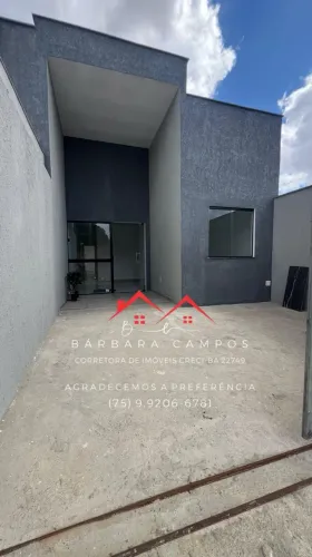 Casa 3/4, sendo uma Suíte, bairro Mangabeira, próximo a UPA