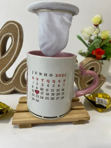 Caneca Personalizada Alça de coração