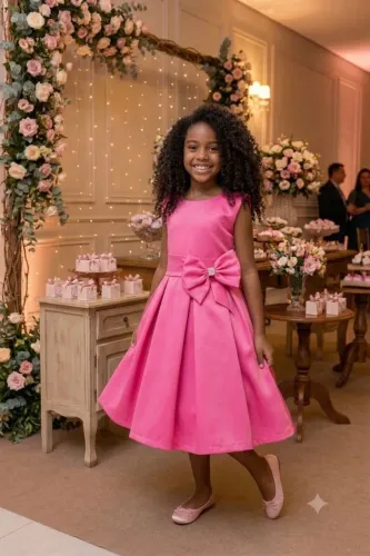 Vestido de festa infantil