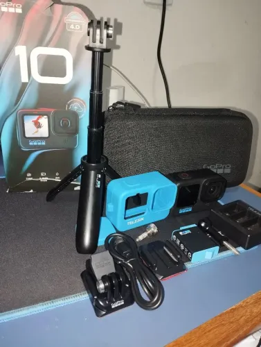 Go pro Hero 10 com acessórios! Sem desconto!