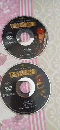 Dvd Piratas do Caribe A maldição do pérola negra Edição Colecionador