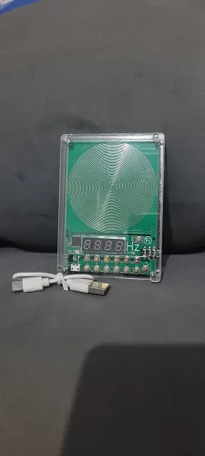 Gerador de Frequência Schumann Wave 7.83Hz Original | Placa Completa | Caixa Acrílica