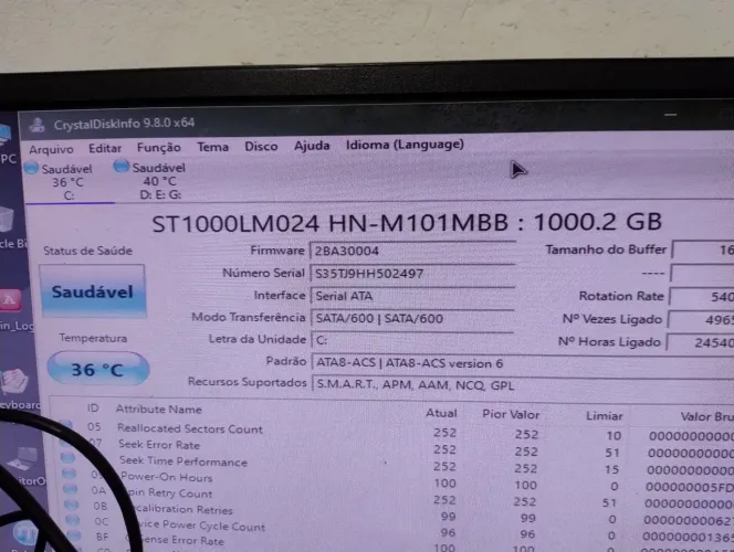 HD Externo 1TB com Garantia