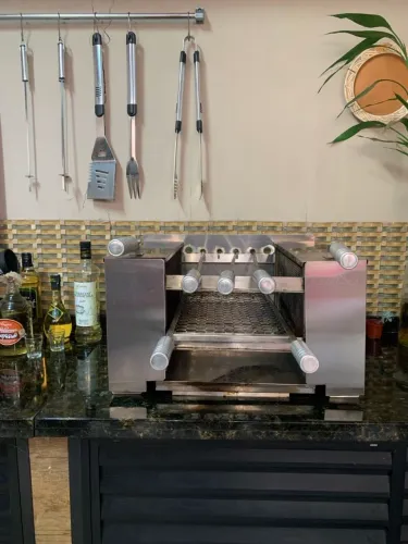 Churrasqueira Double Grill Ecologica Aço Inox