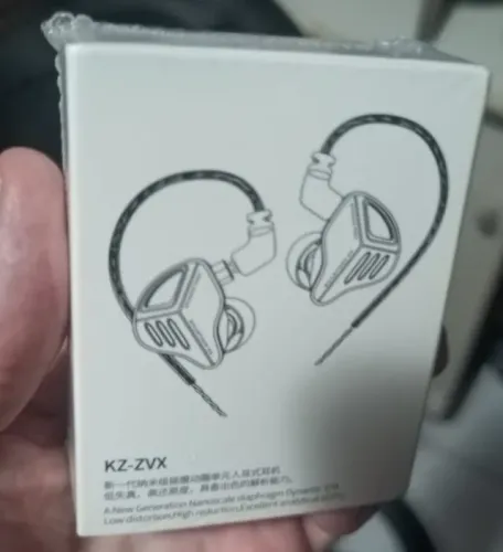 Fones IEM KZ, QKZ, MT4 Pro, D-Fi, ZVX ? Novos! Som Hi-Fi de Alta Qualidade