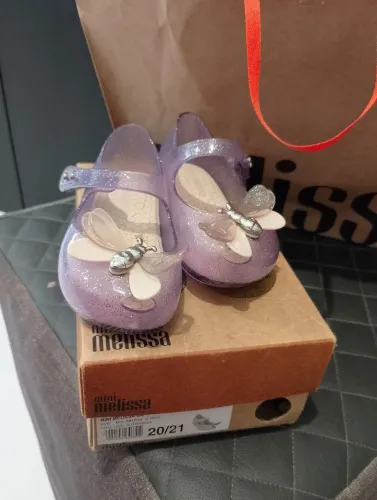 Mini melissa lilás.