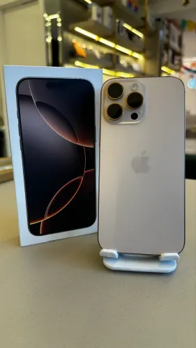 IPHONE 16 PRO MAX 256GB DOURADO SEMINOVO / LOJA FÍSICA
