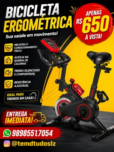 Bicicleta ergométrica 