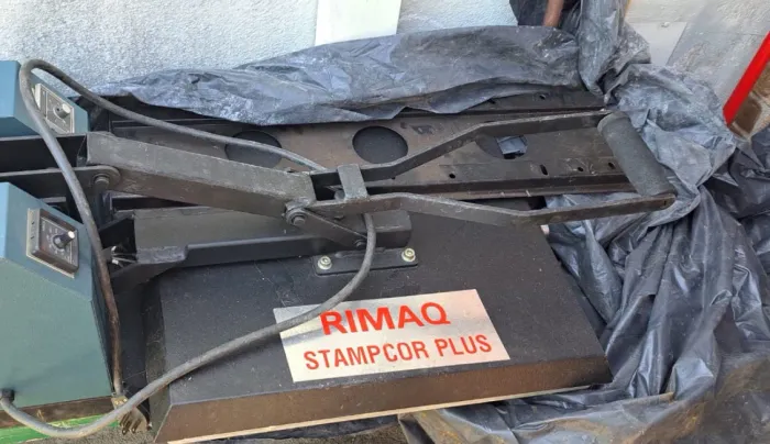 Prensa térmica para estampa de roupa 