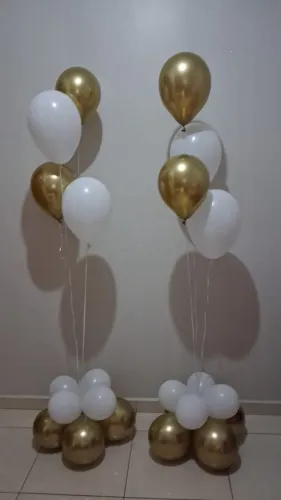 Balão Látex com Gás Hélio (unidade)