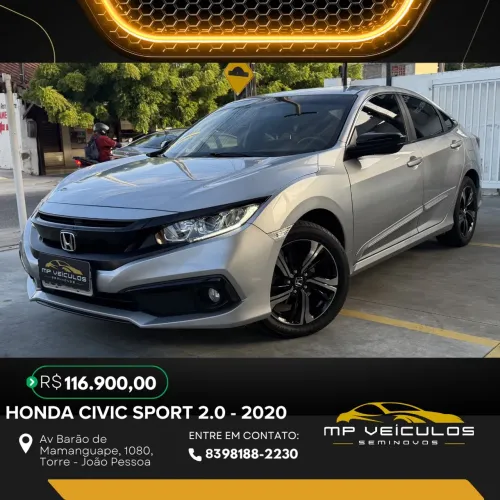 Honda Civic Sedan Sport 2.0 Flex 16V Aut.4p 2020
