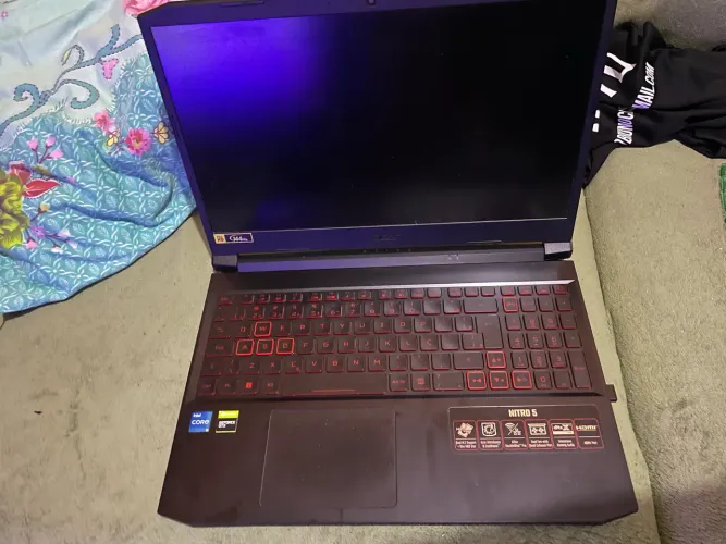 Acer Nitro 5 GTX 1650 i5 11ª Geração - Para Peças ou Reparo