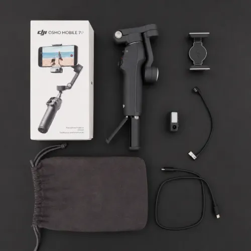 DJI Osmo Mobile 7P Completo com Módulo Multifuncional