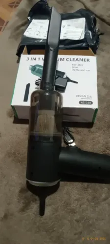 Aspirador de Pó Portátil Recarregável 120W