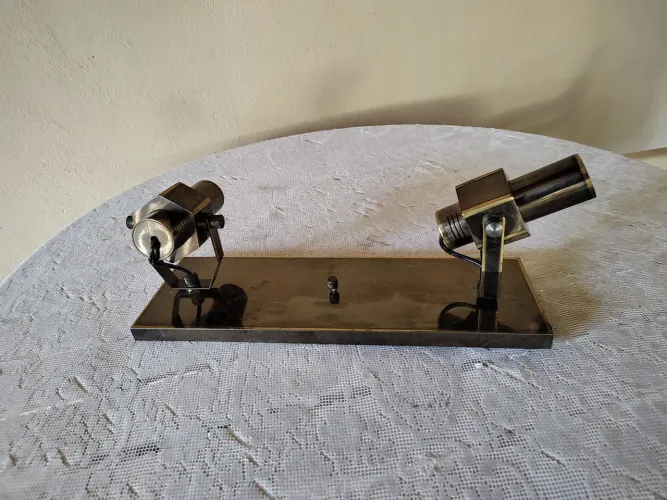 Luminária antiga para 2 lampadas