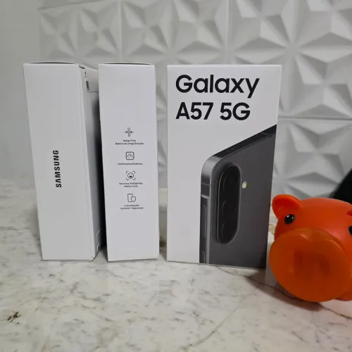 Samsung Galaxy A57 5G 128GB 8GB RAM Novo Lacrado c/ Nota Fiscal e Garantia Cinza