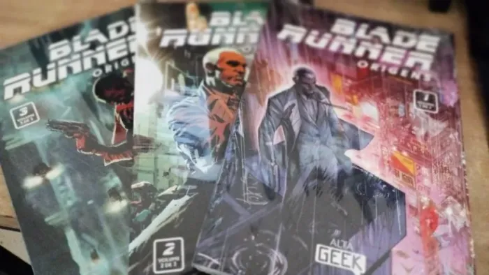 Kit 3 Volumes Blade Runner Origens Alta Geek Lacrados