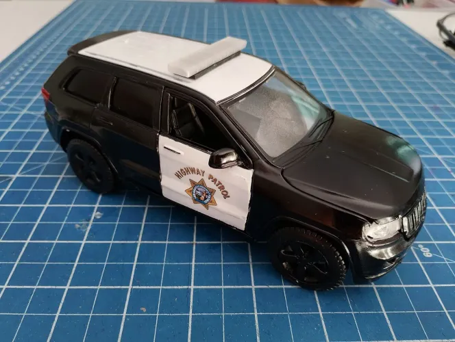 Miniatura Jeep Police