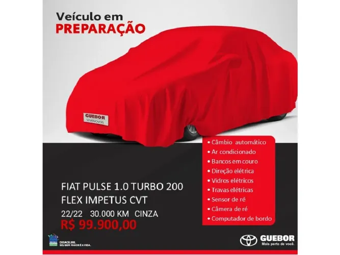 Fiat Pulse Impetus 1.0 Turbo 200 Flex Aut. 2022
