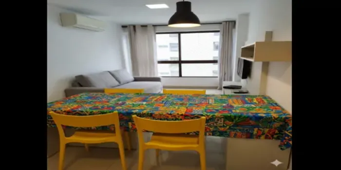 Mobiliado e Equipado (Topado) Apê 35M² EDf. Beach Class Jaqueira, Lazer completo padrão A