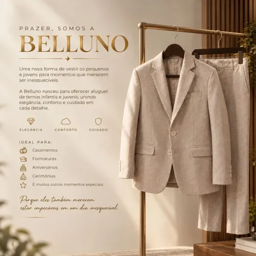 Aluguel de Ternos Infantis e Juvenis | Belluno