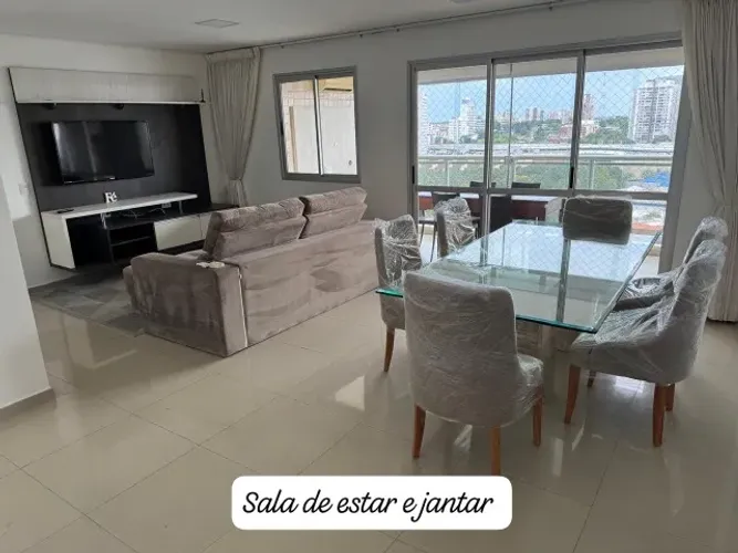 Condominio Singolare Adrianópolis / Apartamento 133m² c/ 3 Suítes Mobiliado e Andar Alto 