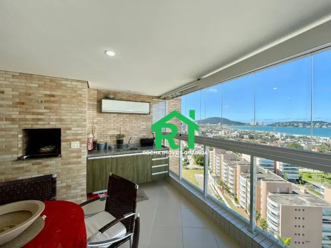 Apartamento com 3 quartos (1 suíte), varanda gourmet e 2 vagas à venda em Enseada, Guarujá