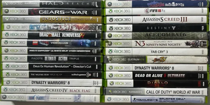 Jogos Xbox 360 originais 