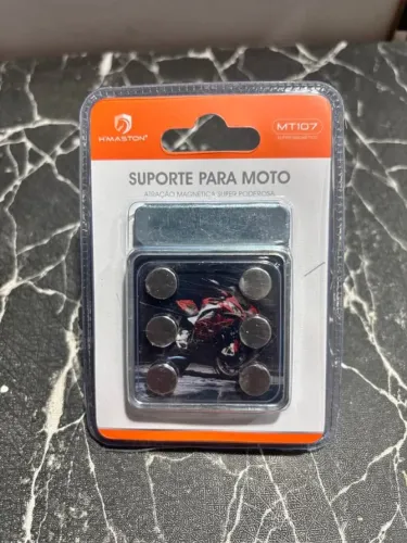 Suporte de moto com ímã magnético