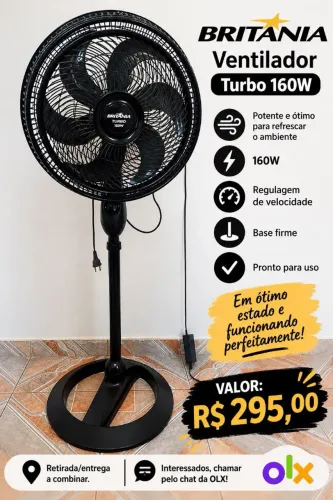 Ventilador Britânia