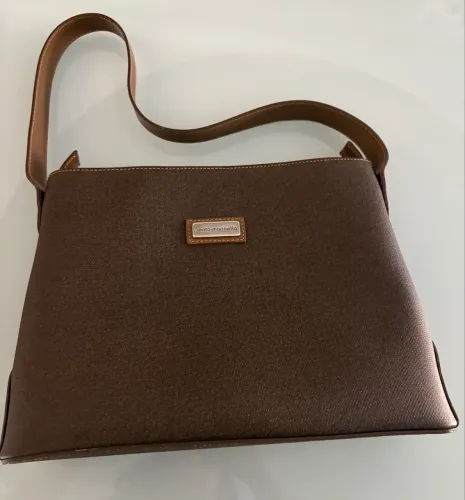 Bolsa santa marinela marrom nova 