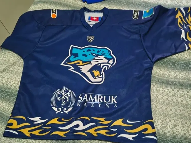 Camiseta Hockey Barys Astana Cazaquistão Rara