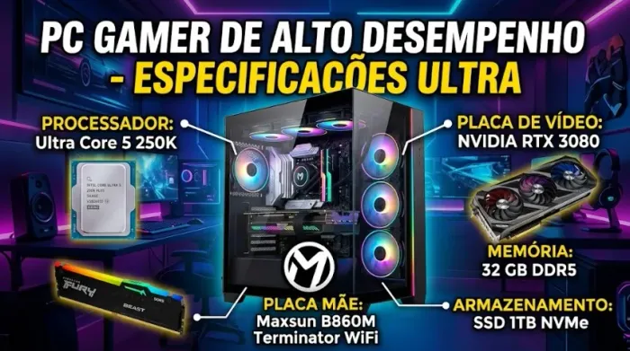 Troco pc gamer, por botbook gamer
