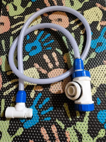 Válvula tranfiridora de pressão Blukit 330601 Branco