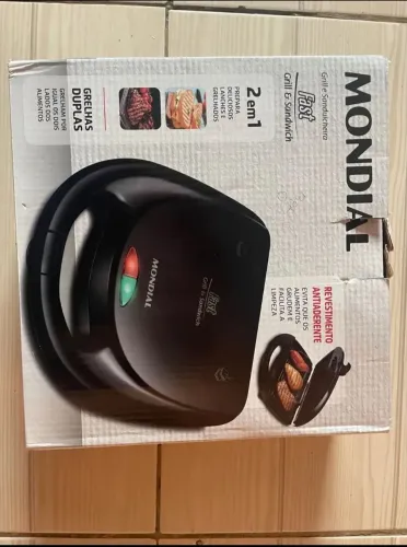 Sanduícheira grill