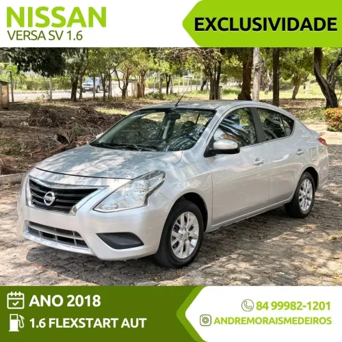 Nissan Versa SV 1.6 16V Flexstart 4P Aut. 2018