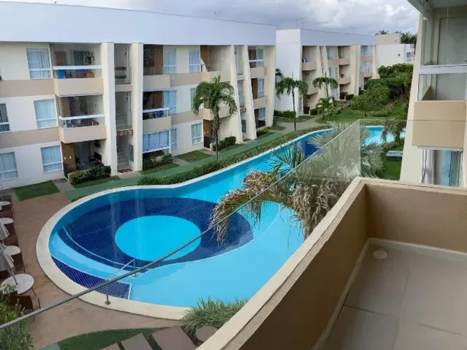APARTAMENTO EM GUARAJUBA (BA) BEIRA MAR. Condomínio portaria 24 horas, piscina, academia