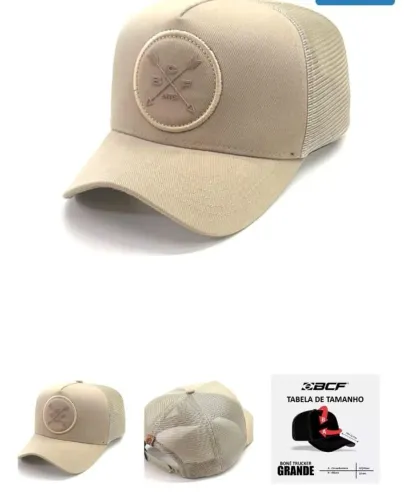 Boné Trucker - Modelo premium
