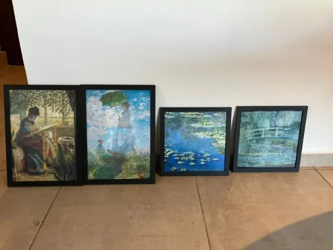 Quadros Decorativos Claude Monet Pintura