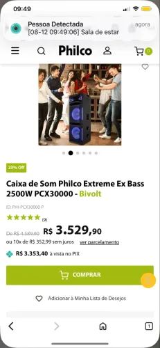 Caixa de som paredão