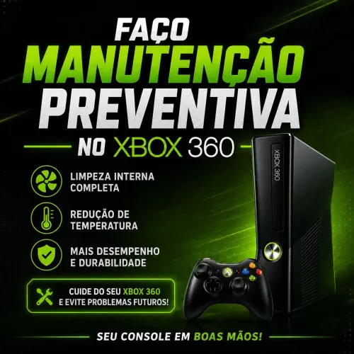 MANUTENÇÃO PREVENTIVA EM XBOX 360