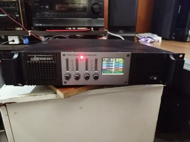 Amplificador Potência 4 Canais Arcano Star-p4 6400w 220v Preto 6.4 Kw 220v