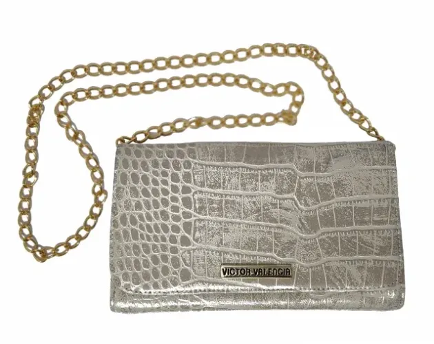 Bolsa crocodilo Victor Valencia