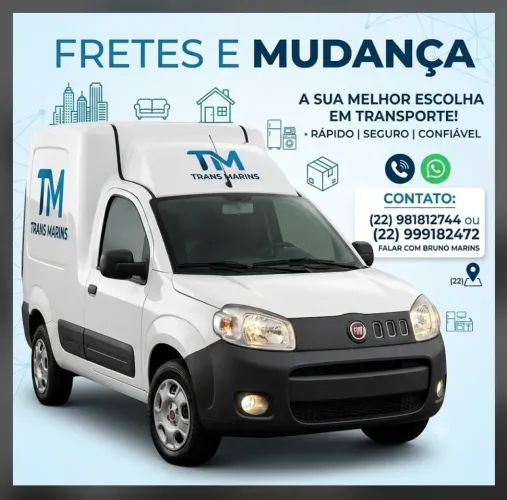Fretes para todo região dos lagos.