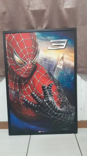Quadro decorativo homem aranha 