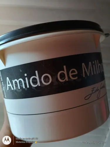 TUPPERWARE POTE PARA AMIDO DE MILHO EDU GUEDES 1KG. (ORIGINAL! NOVÍSSIMO!)